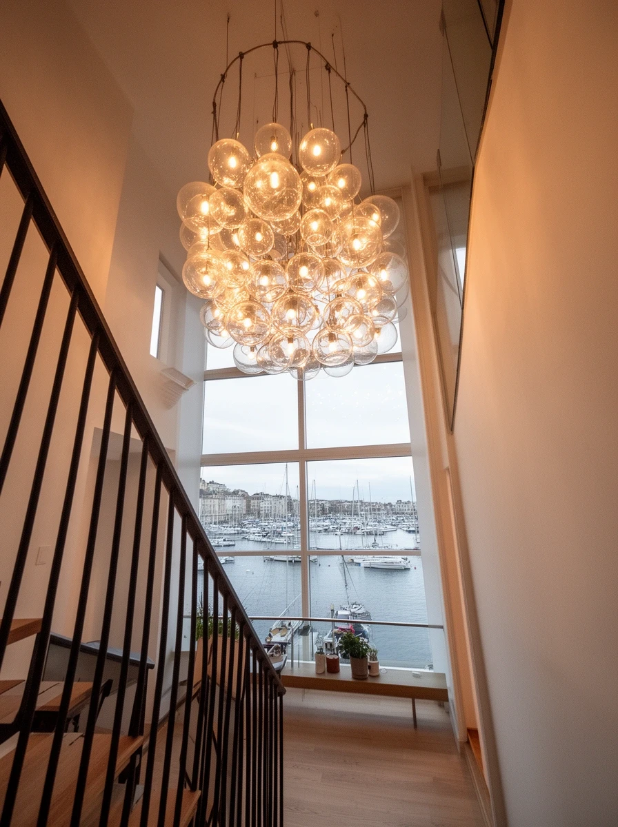 Harbour loft stairwell